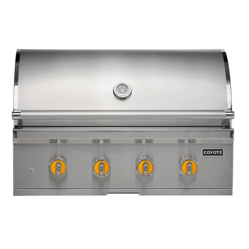 Coyote CL-Series 36-Inch Grill | Yellow Knobs