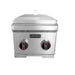Coyote Double Side Burner | Copper Knobs