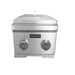 Coyote Double Side Burner | Silver Knobs