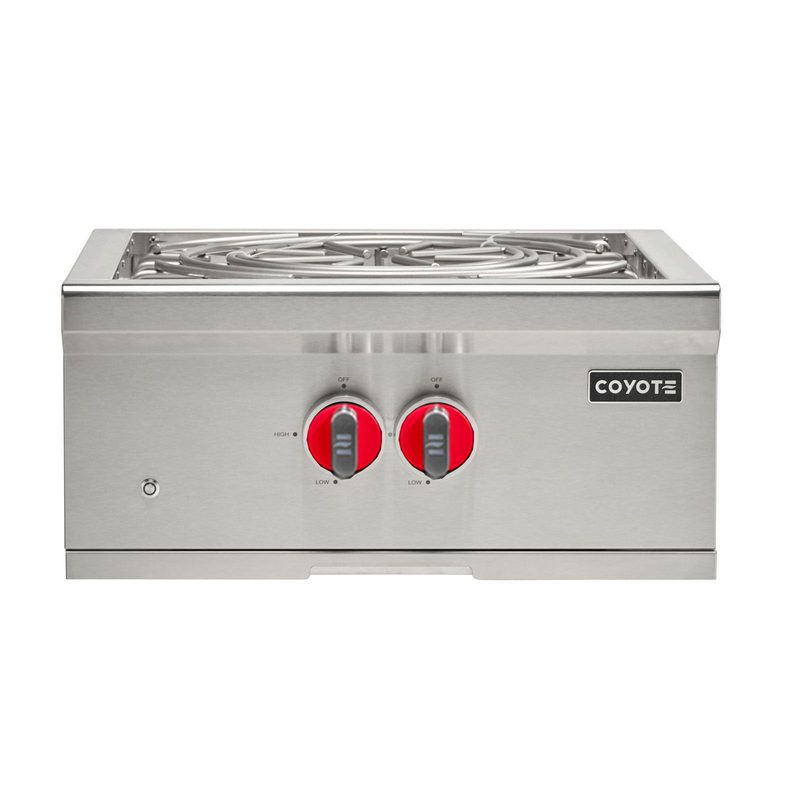 Coyote Power Burner | Red Knobs