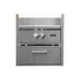Coyote Built-In Power Burner With Insert Sleeve | Silver Knobs