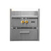 Coyote Built-In Power Burner With Insert Sleeve | Yellow Knobs