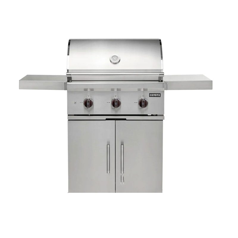 Coyote SL Series 30-Inch Grill | Copper Knobs