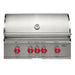 Coyote SL-Series 36-Inch 4-Burner Grill | Red Knobs