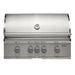 Coyote SL-Series 36-Inch 4-Burner Grill | Silver Knobs