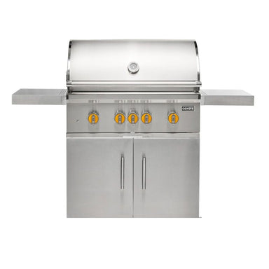 Coyote SL-Series 36-Inch Grill |  Yellow Knobs