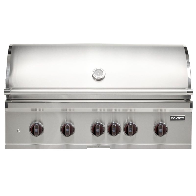 Coyote SL-Series 42-Inch Gas Grill | Copper Knobs
