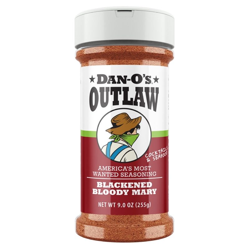 Dan-O's Blackened Bloody Mary Seasoning Small Bottle - Outlaw Series