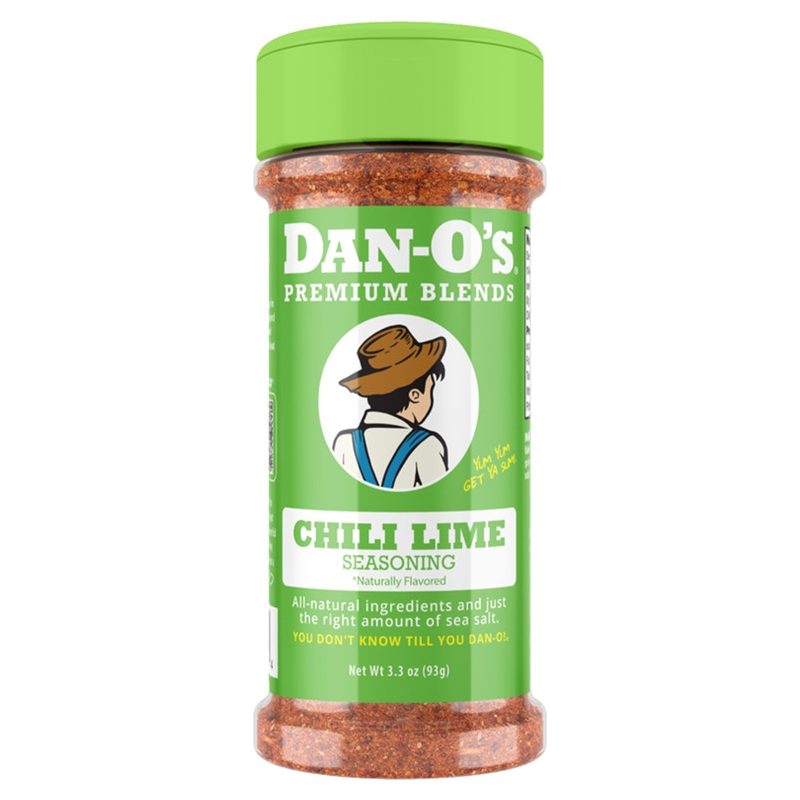 Dan-O's Chili Lime Seasoning 3.3oz Small Bottle