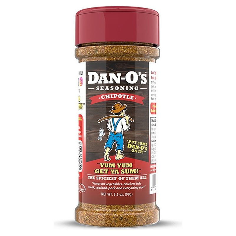Dan-O's Chipotle Seasoning Large 2-Pack 35oz Bottles