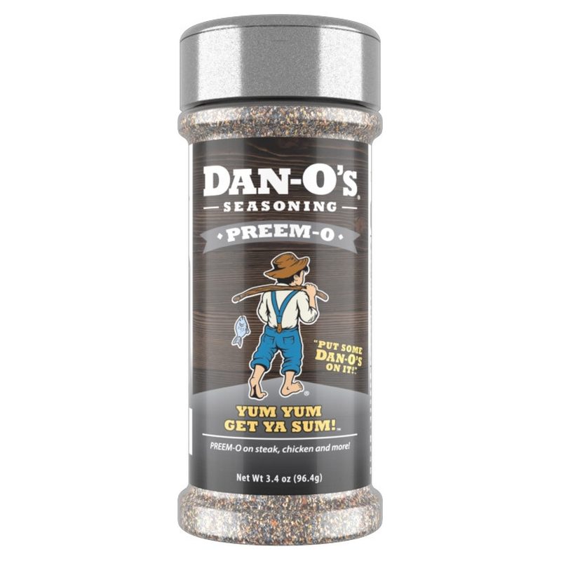 Dan-O's Preem-O Seasoning 3.4oz Small Bottle