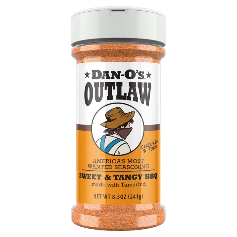 Dan-O's Sweet and Tangy BBQ Seasoning 8.5oz Medium Bottle Made with Tamarind