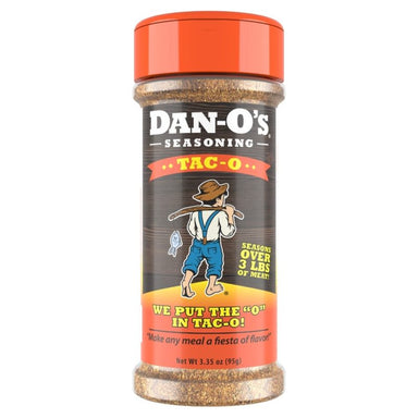Dan-O's Tac-O Seasoning 3.4oz Small Bottle
