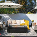 Elementi Plus Varna Bulgaria Black Fire Table Patio Scene Fire Lit