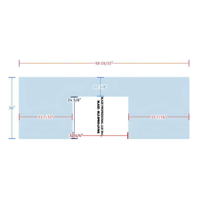 EZ Finish Systems 8 Ft Ready-To-Finish Grill Island | Top Specs