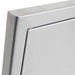EZ Finish Ready To Finish Grill Island - Blaze 32-Inch Stainless Steel Double Access Door With Beveled Edge