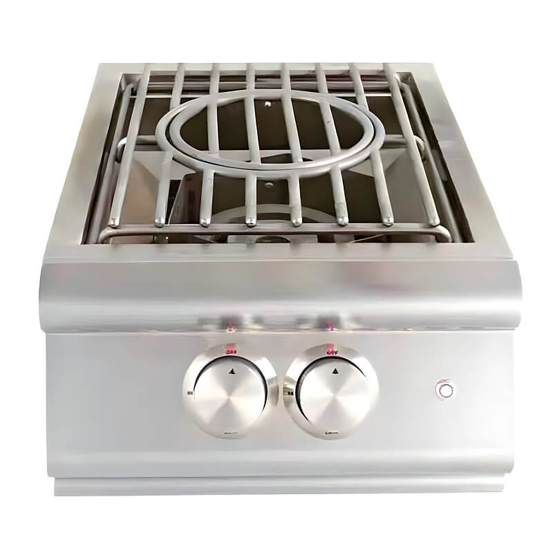 EZ Finish Ready To Finish Grill Island - Blaze Premium LTE Built-In High-Performance Power Burner