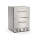 Fire Magic 24-inch outdoor dual drawer refrigerator 24-REF-DD, stainless steel front