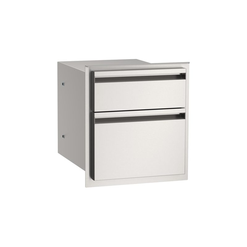 Fire Magic 14-Inch Double Access Drawer 44802 for outdoor kitchen