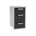 Fire Magic Echelon Black 14-Inch Triple Access Drawer 53803BSC for outdoor kitchen