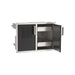 Fire Magic Echelon Black 30-Inch Double Doors With Propane Tank Tray & Dual Drawers 53930BSC-12T for outdoor kitchen
