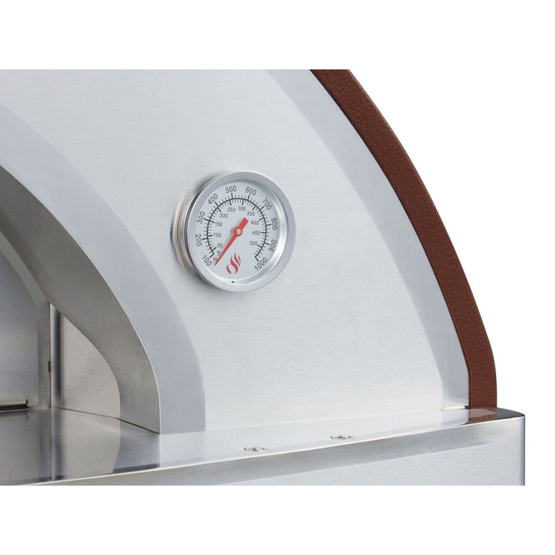 Forno Venetzia Pronto 225 Hybrid Pizza Oven | Built-In Thermometer