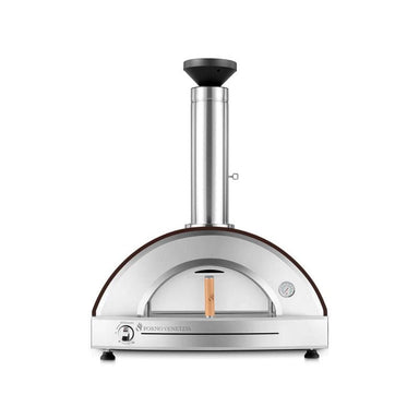 Forno Venetzia Pronto 225 Hybrid Pizza Oven | 304 Stainless Steel Front With Gas Control Knob