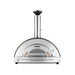 Forno Venetzia Torino 225 Hybrid Pizza Oven in Cappuccino | Front View With Glass Door