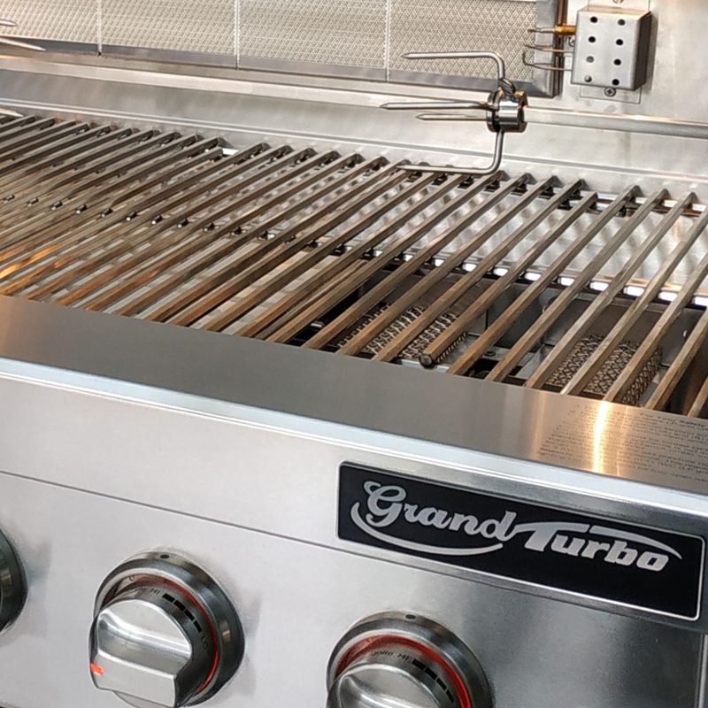 Grand Turbo 40-Inch 6-Burner Built-In Gas Grill
