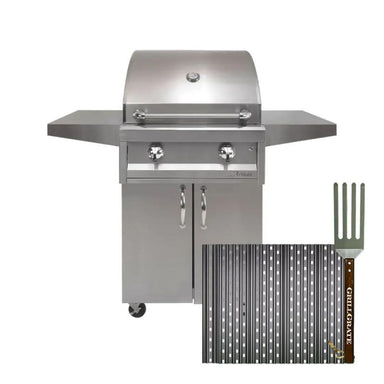 GrillGrate Set For Artisan American Eagle 26-Inch Gas Grill (Custom Cut)