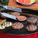 GrillGrate Set For Blaze 20″ Kamado Grill | Shown Grilling Burgers