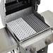 GrillGrate Set For Fire Magic Echelon Diamond E1060I 48-Inch Gas Grill (Custom Cut) | Reversible Griddle Top Side