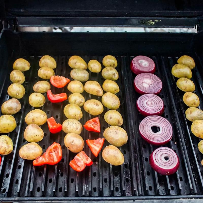  Grilling Small Vegetables
