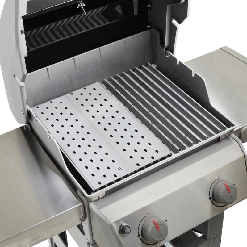 GrillGrate Set For Summerset Sizzler 40 Inch Grills (Custom Cut) | Reversible Griddle Top Side