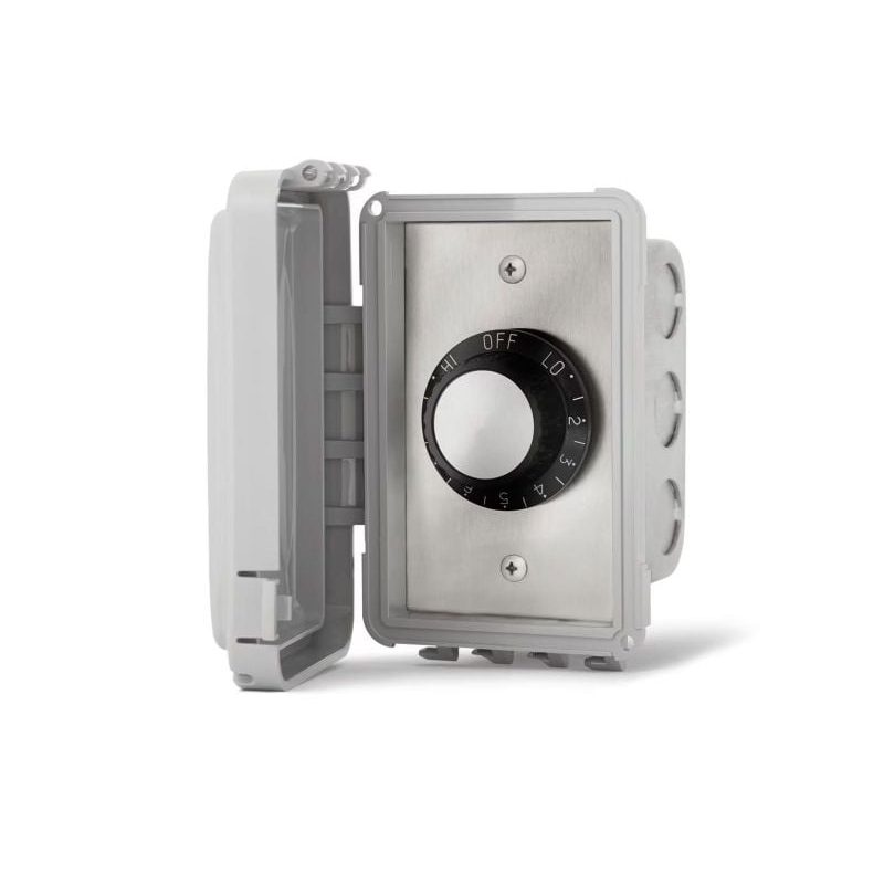 Infratech 120V Single Input Regulator Flush Mount Front