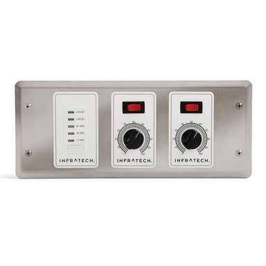 Infratech 2 Zone Analog Controller Digital Timer Front