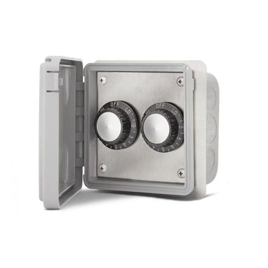 Infratech 240V Double Input Regulator Flush Mount Front