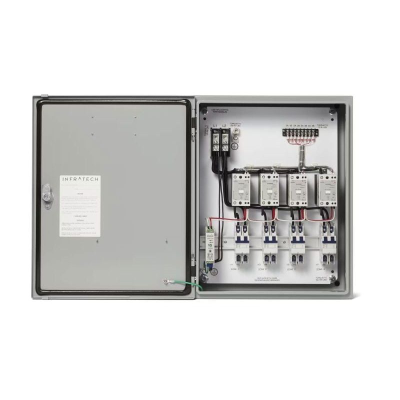 Infratech 5 Relay Home Management Panel Interior