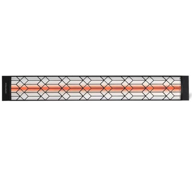 Infratech Craftsman Motif 2000W Single Element Heater Black Front