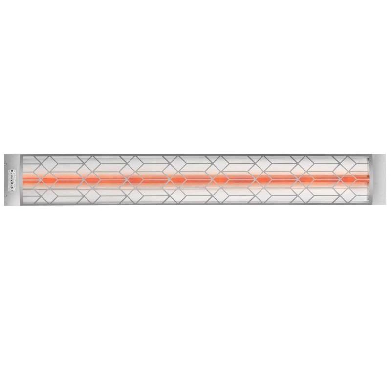Infratech Craftsman Motif 3000W Single Element Heater Stainless Steel Front