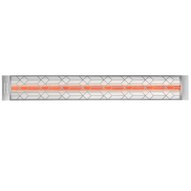 Infratech Craftsman Motif 4000W Single Element Heater Stainless Steel Front