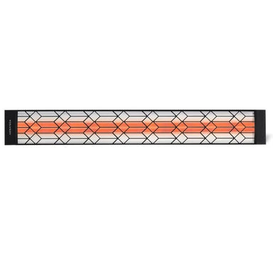 Infratech Craftsman Motif 6000W Dual Element Heater Black Front