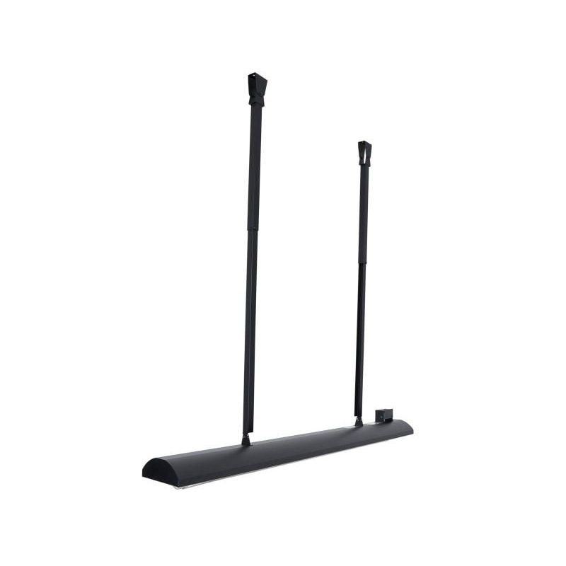 Infratech Drop Pole Mount Assembly Black Side