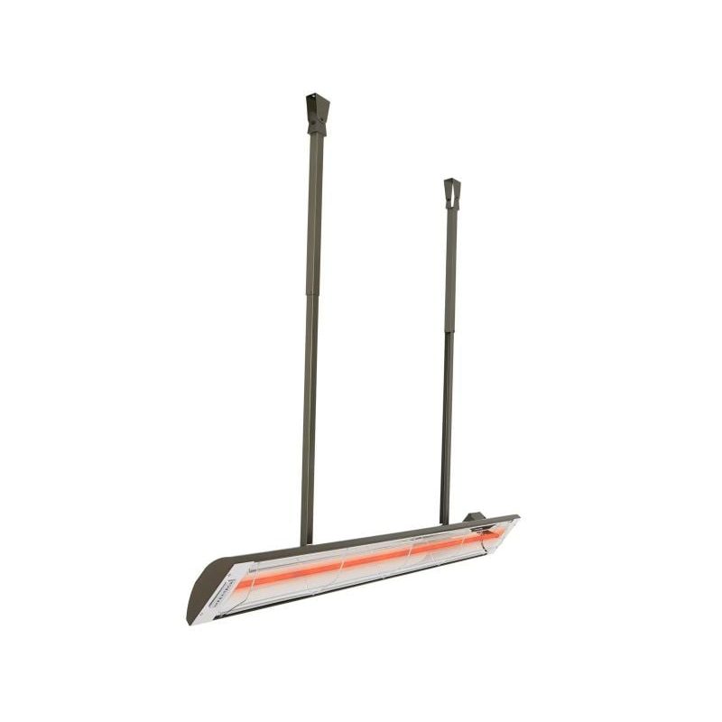 Infratech Drop Pole Mount Assembly Bronze Angle