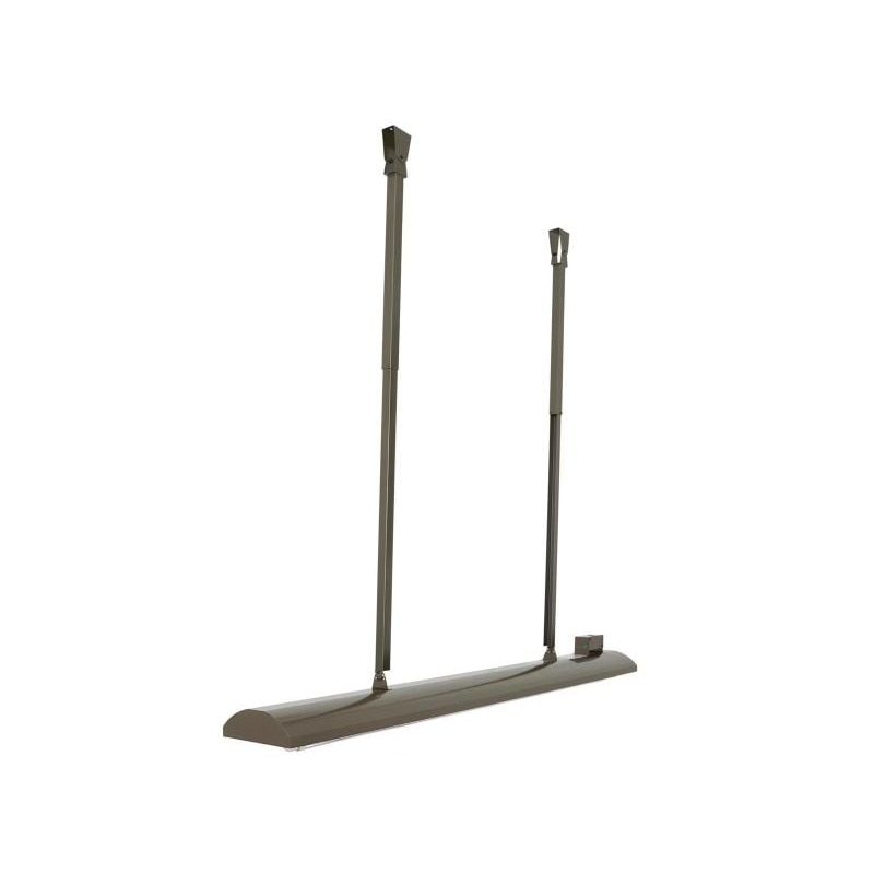 Infratech Drop Pole Mount Assembly Bronze Side