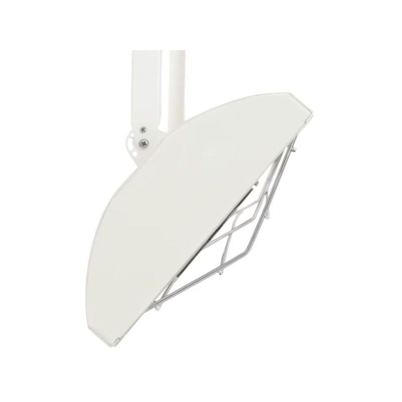 Infratech Drop Pole Mount Assembly White Lifestyle 1