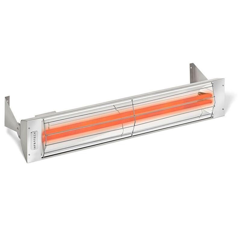 Infratech CD-Series 39-Inch Dual Element Heater Angle View