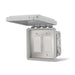 Infratech Dual On/Off Flush Mount Switch Front