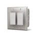 Infratech Dual On/Off Wall Plate Switch Front
