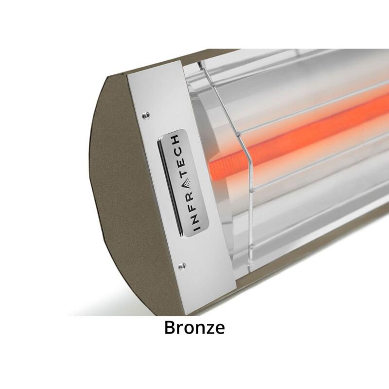Infratech 208V WD-Series 61-Inch Dual Element 6000W Electric Patio Heater